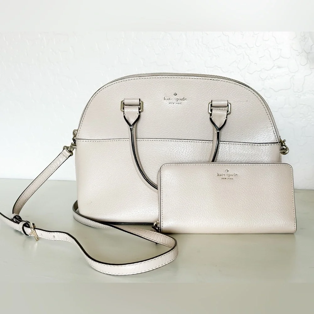 Kate Spade Handbag and Wallet Set